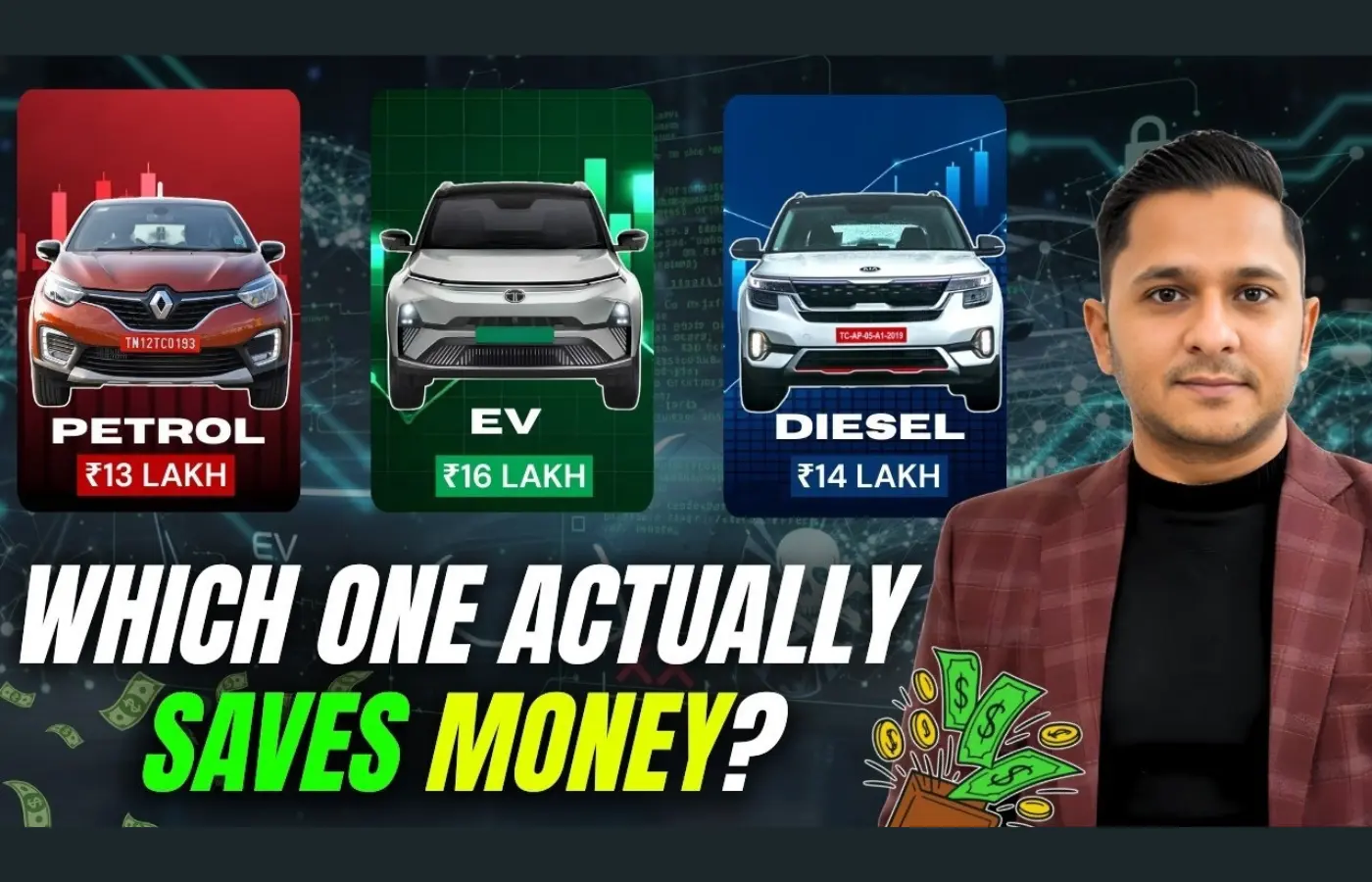 EV vs Petrol vs Diesel 2026: 5-Year Total Cost of Ownership in India Featured Image